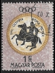 Stamps : Europe : Hungary :  Juegos Olimpicos de Verano 1960 - Roma 