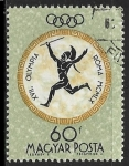Sellos de Europa - Hungr�a -  Juegos Olimpicos de Verano 1960 - Roma
