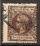 Stamps America - Puerto Rico -  Puerto Rico. Alfonso XIII 137 (o)