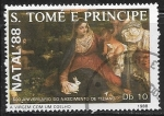 Stamps S�o Tom� and Pr�ncipe -  Navidad 1988