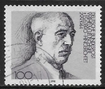 Stamps Germany -  Wilhelm Leuschner
