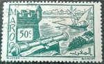 Stamps France -  MARRUECOS FRANCÉS 1940. Murallas de Salé  