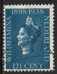 Stamps Netherlands -  Jubileo de la Reina Guillermina