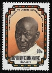 Stamps : Africa : Rwanda :  75 Aniversario de la Iglesia Catolica 