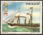 Sellos de America - Paraguay -  19 Congreso UPU y Exposición Filatelica de Hamburgo