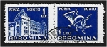 Stamps Romania -  Oficina General de Correos y Post Horn