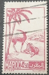 Stamps : Europe : France :  MARRUECOS FRANCÉS 1947. Gacela