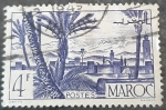 Sellos de Europa - Francia -  MARRUECOS FRANCÉS 1947. Oasis