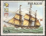 Stamps : America : Paraguay :  19 Congreso UPU y Exposición Filatelica de Hamburgo