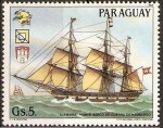 Stamps Paraguay -  19 Congreso UPU y Exposición Filatelica de Hamburgo