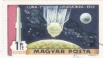 Stamps Hungary -  AERONÁUTICA-SATÉLITE