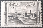 Sellos de Europa - Francia -  MARRUECOS FRANCÉS 1947. Fortaleza