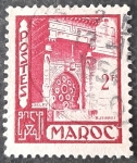 Stamps France -  MARRUECOS FRANCÉS 1949. Fuente Nedjarine, Fez 