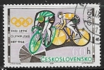 Sellos del Mundo : Europa : Checoslovaquia : Juegos Olimpicos de Verano 1964 - Tokio