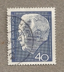 Stamps Germany -  Presidente Heuss