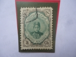 Stamps Iran -  Sah, Ahmad Shah Qajar (1897-1930)- Último Sah de la Dinastía Qayar-Selo de 3 Chachi Iraní 1911.