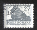 Sellos de Europa - Rumania -  Definitivas - Edificios. Montañas Bucegi - La Esfinge