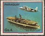 Stamps America - Paraguay -  Portaviones