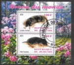 Stamps Burundi -  cenicientas