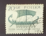 Stamps Poland -  Barcos