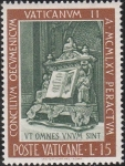 Sellos del Mundo : Europa : Vaticano : Concilio ecumenico Vaticano II (1962-1965)