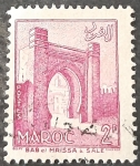 Sellos de Europa - Francia -  MARRUECOS FRANCÉS 1955. Puerta de Mrissa, Salé
