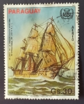Stamps : America : Paraguay :  Barcos