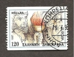 Stamps Greece -  CAMBIADO CR