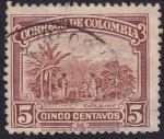 Stamps : America : Colombia :  Café suave