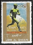 Sellos del Mundo : Asia : Om�n : Juegos Olimpicos 1959 - Helsinki Finlandia