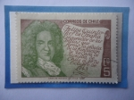 Stamps Chile -  Felipe V de España (1683-1746)- 225 Aniversario de la Fundación de la Casa de Moneda (1743-1968)- Se