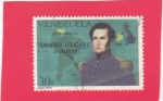 Sellos de America - Venezuela -  DANIEL  O'LEARY 1801-1854 militar y político
