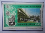Stamps Vatican City -  Autopista del Centro de la Ciudad- Ministerio de Hacienda- Paga tus Impuestos-Más Vias de Comunicaci