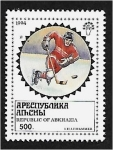 Stamps Asia - Georgia -  Juegos de Invierno (República de Abjasia)
