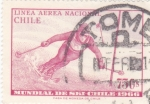 Stamps : America : Chile :  MUNDIAL DE ESQUI