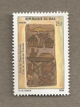 Stamps Africa - Mali -  Puerta de Senoufo del museo nacional