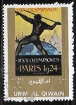 Sellos de Asia - Emiratos �rabes Unidos -  Juegos Olimpicos Paris 1924