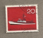 Stamps Germany -  Servicio alemán de rescate en el mar