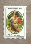 Sellos de Africa - Mali -  Atuendo Songhai