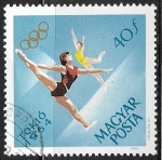 Sellos de Europa - Hungr�a -  Juegos Olimpicos de verano 1964 - Tokio