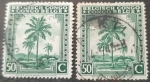 Stamps : Europe : Belgium :  CONGO BELGA 1942 Palmeras