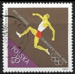 Sellos de Europa - Polonia -  Juegos Olimpicos de verano 1964 - Tokio