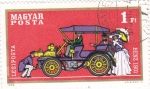 Stamps Hungary -  COCHE DE EPOCA- MERCEDES BENZ