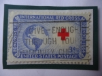 Stamps United States -  Cruz Roja Internacional.