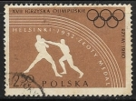 Stamps Poland -  Juegos Olimpicos 1960 - Roma