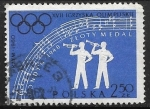 Stamps Poland -  Juegos Olimpicos de verano 1960 - Roma