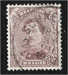 Stamps : Europe : Belgium :  King Albert I - Type IV