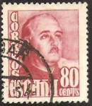 Stamps Spain -  1023 - franco