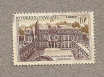 Stamps France -  Patio de honor del palacio del Eliseo