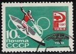 Sellos de Europa - Rusia -  Juegos Olimpicos de verano 1964 - Tokio